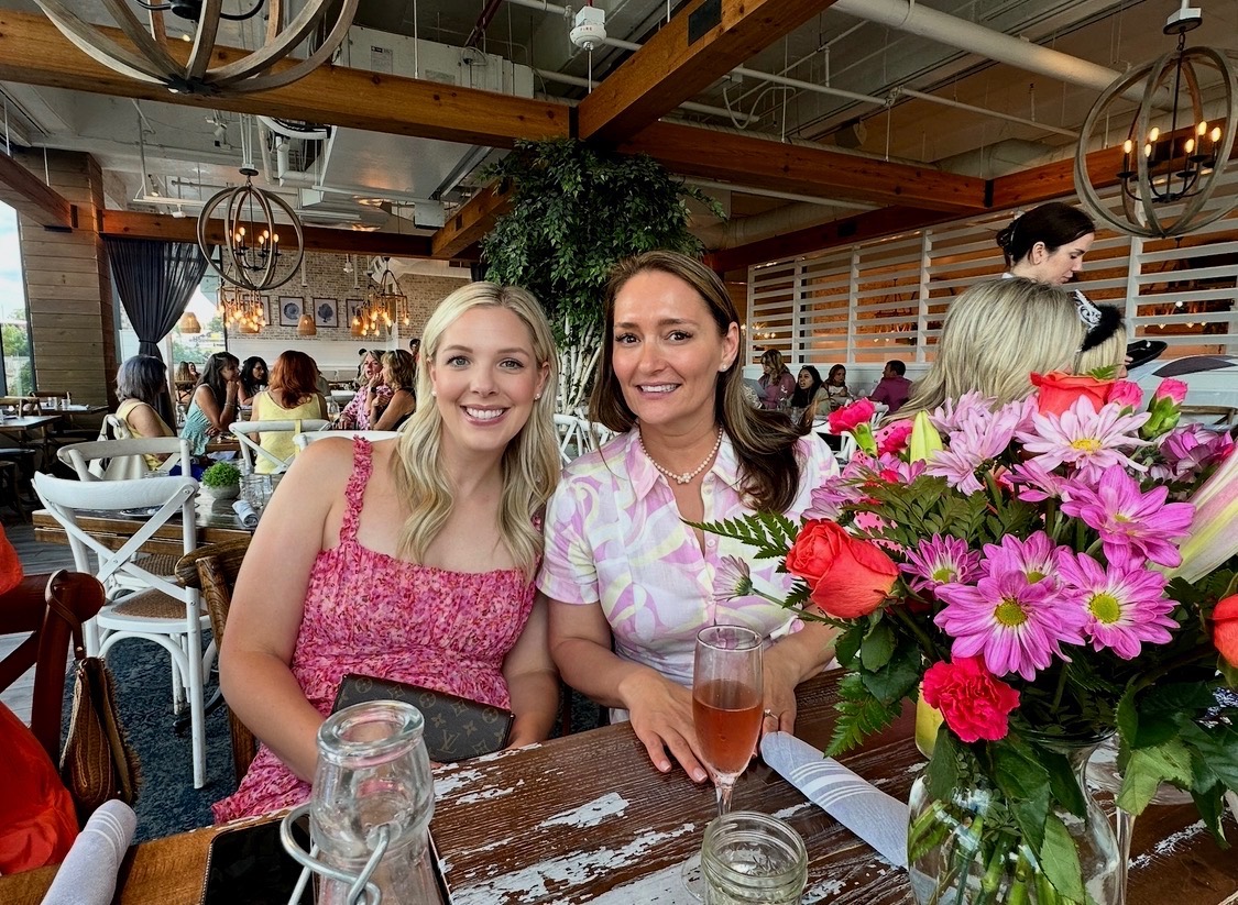 Women of the Orange Heart Collective at brunch
